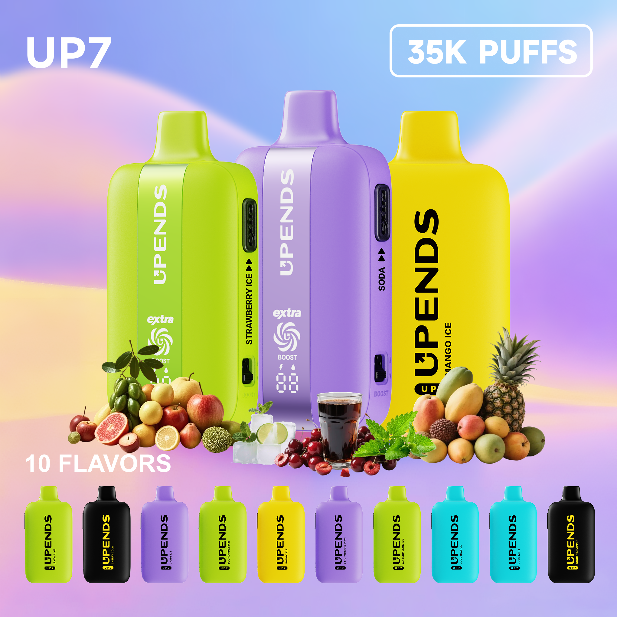 UPENDS 7-35000 PUFFS